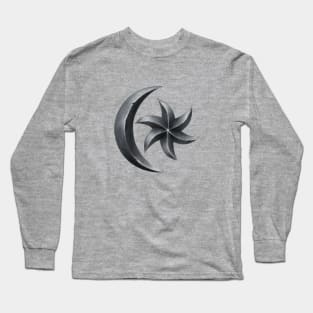 Moon-And-Star Long Sleeve T-Shirt